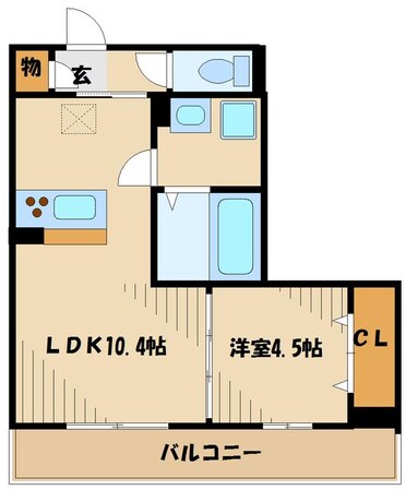 セジュールウィンの物件間取画像